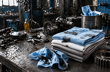 durable, reusable wipes offering excellent absorption for demanding industrial environments